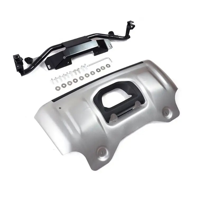 Land Rover Defender Front Bottom Bumper Guard (Silver) for 2020+ Defender 90/110 - Image 2