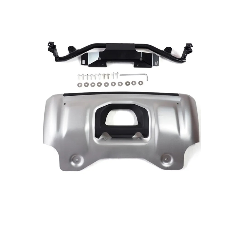 Land Rover Defender Front Bottom Bumper Guard (Silver) for 2020+ Defender 90/110