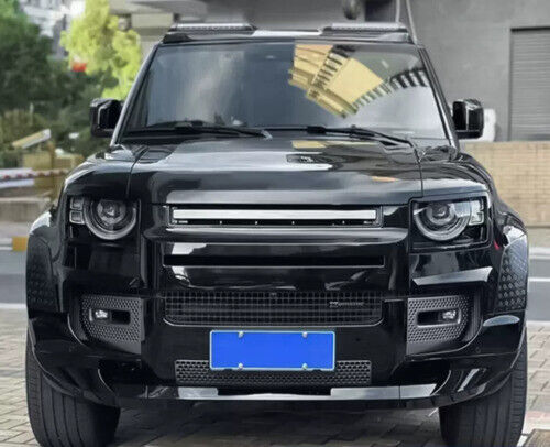Land Rover Defender Front Bumper Lip Glossy Black Splitter Fin for 2020+ Defender 90/110 - Image 4