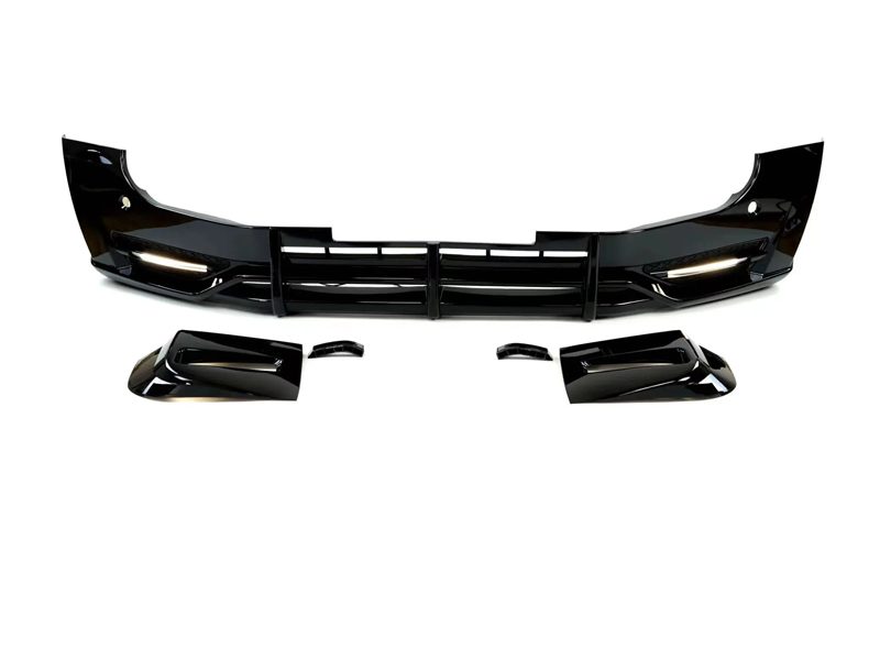 Land Rover Defender Gloss Black Front Lip Kit for 2020+ Defender 90/110
