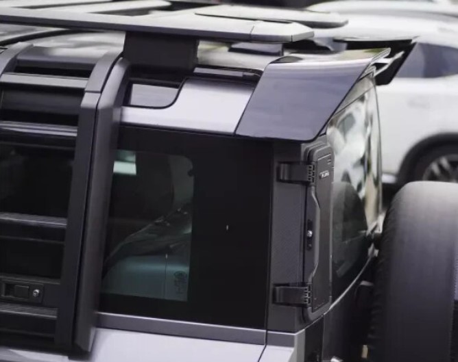 Land Rover Defender Glossy Black Rear Wing Trunk Lip Roof Double Deck Spoiler for 2020+ Defender 90/110 - Image 3