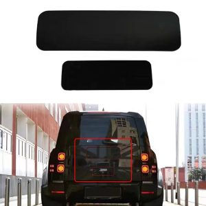 Land Rover Defender Spare Tire Delete Plate (Black) 2020+ for Defender 90/110 - Image 3