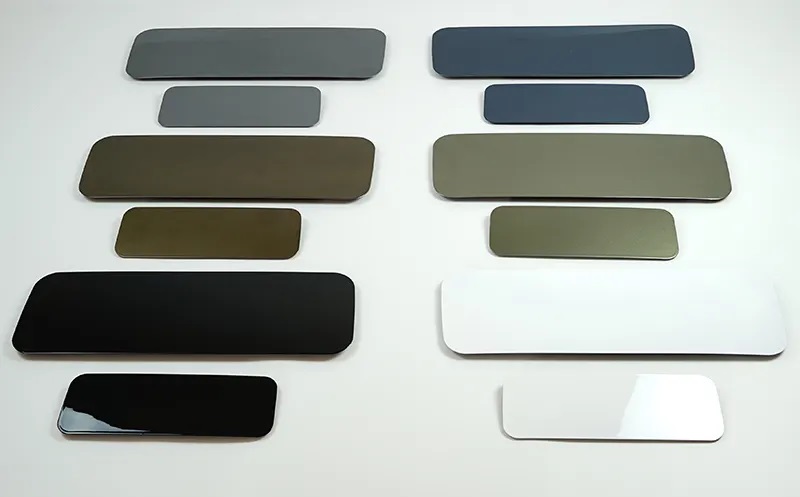 Land Rover Defender Spare Tire Delete Plate (Brown) for Defender 90/110 - Image 2