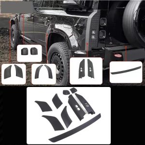 Land Rover Defender Scratch Strip Kit (Matte black) for 2020+ Defender 90 - Image 2
