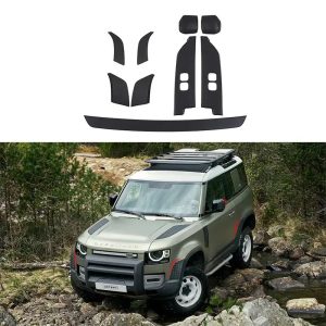 Land Rover Defender Scratch Strip Kit (Gloss black) for 2020+ Defender 90 - Image 3