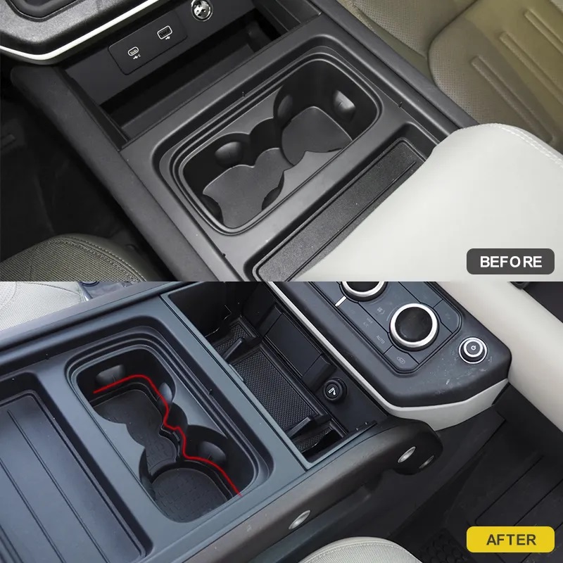 Land Rover Defender TPE Cup Mat for 2020+ Defender 2020+ 90/110 - Image 3