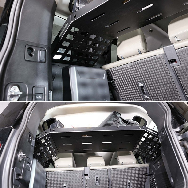 Land Rover Defender Trunk Storage Rack Interior (Black) for 2020+ Defender 110 - Image 6