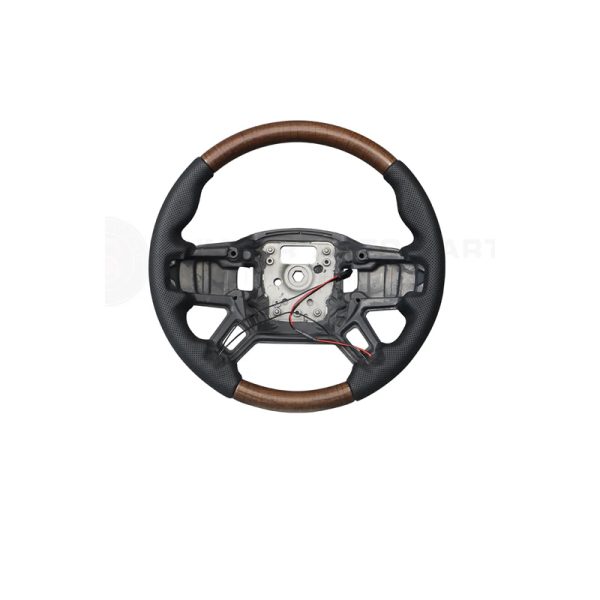 Land Rover Defender Walnut+Nappa Perforated Steering Wheel for 2020+ Defender 90/110