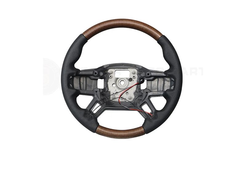 Land Rover Defender Walnut+Nappa Perforated Steering Wheel for 2020+ Defender 90/110