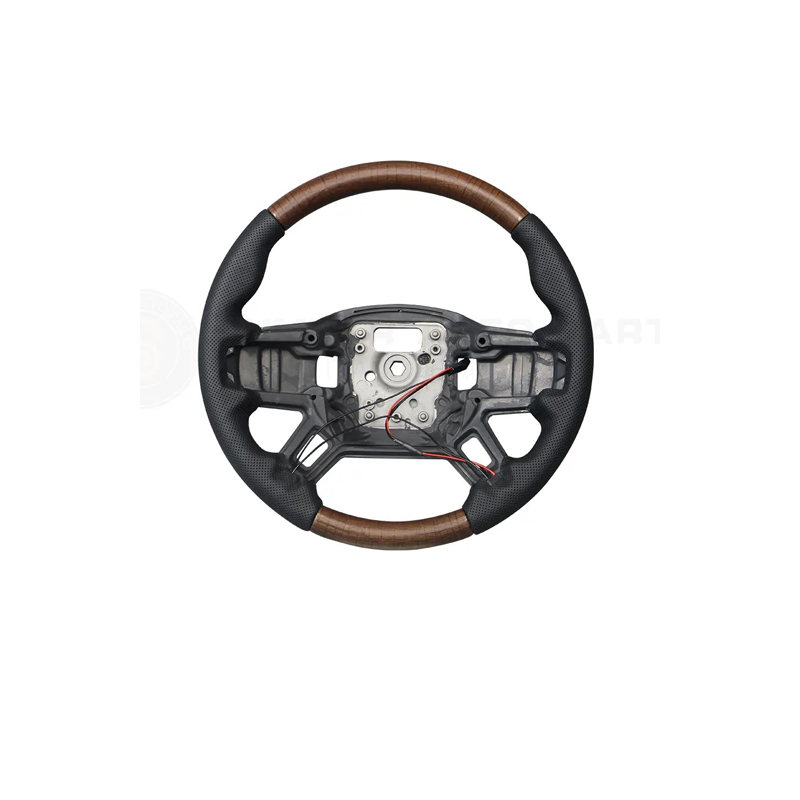 Land Rover Defender Walnut+Nappa Perforated Steering Wheel for 2020+ Defender 90/110