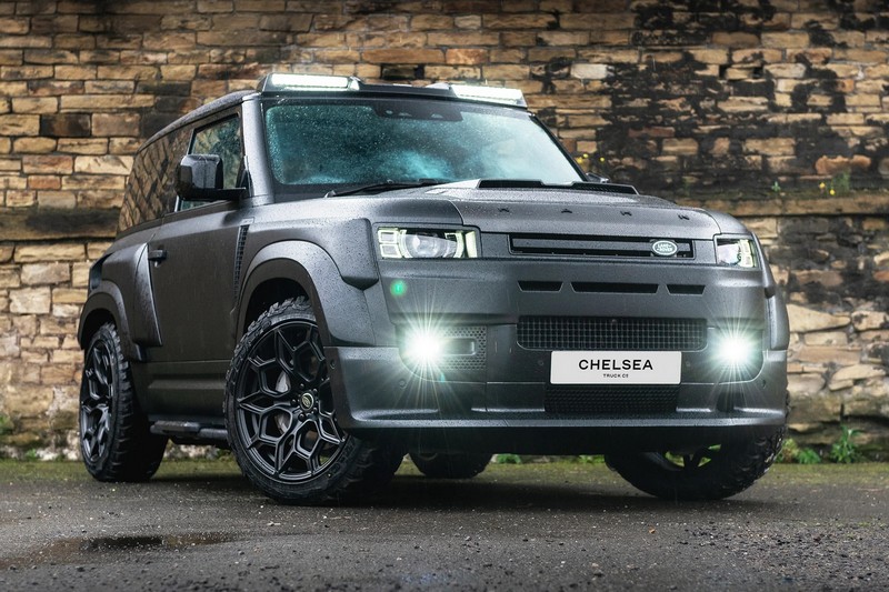 Project Kahn Type 57 RS-Forged Alloy Wheels Black Edition - 10x22" Matte Black for 2020+ Defender 90/110/130 - Image 2