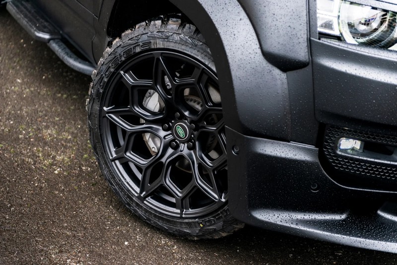 Project Kahn Type 57 RS-Forged Alloy Wheels Black Edition - 10x22" Matte Black for 2020+ Defender 90/110/130 - Image 3