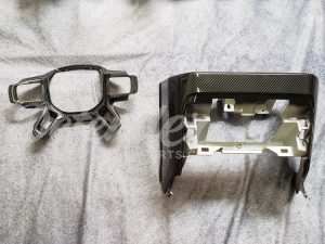10-pc Carbon Fiber Interior Trim Kit for 20-23 Land Rover Defender 90/110/130 - Image 7