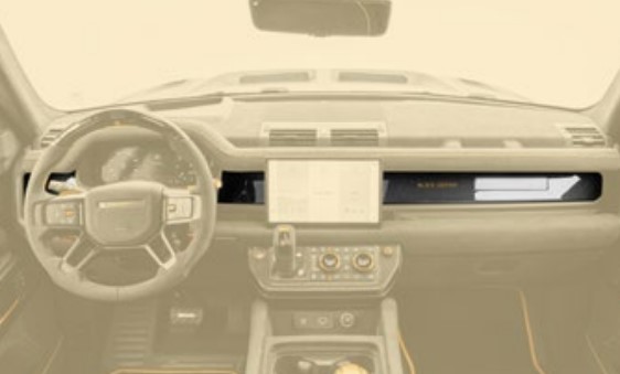 Mansory Carbon Dashboard Panel Logo for 2020+ Defender 110 - Image 2