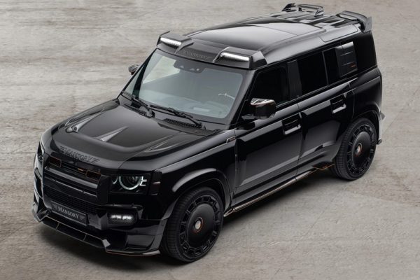 Mansory Side Panels for OEM Engine Bonnet for 2020+ Defender 110