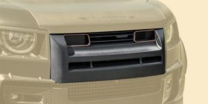 Mansory Front Grill Mask with Illuminated Logo for 2020+ Defender 90 (3-door) - Image 2