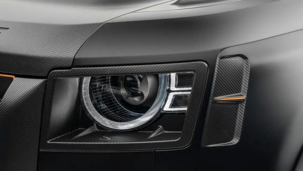 Mansory Headlight Carbon Cover for 2020+ Defender 90 (3-door)
