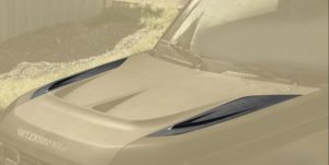 Mansory Side Panels for OEM Engine Bonnet for 2020+ Defender 110 - Image 2