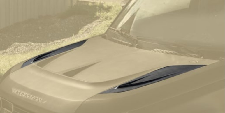 Mansory Side Panels for OEM Engine Bonnet for 2020+ Defender 110 - Image 2