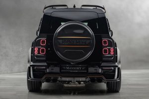 Spare Wheel Ccover with 3d MANSORY Logo - Only Carbon Part for 2020+ Defender 110
