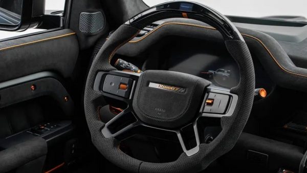 Sport Steering Wheel with MANSORY Logo for 2020+ Defender 90 (3-door)