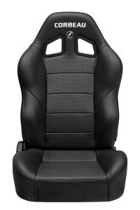 Baja XRS Black Vinyl/Black HD Vinyl Reclining Suspension Seat - Image 3