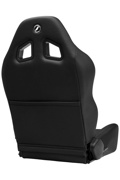 Baja XRS Black Vinyl/Black HD Vinyl Reclining Suspension Seat - Image 4