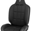 Baja RS Black Vinyl/Cloth Reclining Suspension Seat