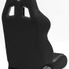 Corbeau A4 Black Cloth Wide Reclining Racing Seat - Image 4