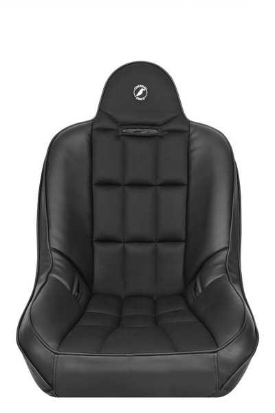 Corbeau Baja SS Black Vinyl/Cloth Fixed Back Suspension Seat - Image 3