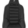 Corbeau Baja Ultra Black Vinyl/Cloth Fixed Back Suspension Seat - Image 3