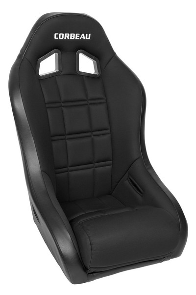 Corbeau Baja XP Black Vinyl/Cloth Suspension Seat
