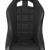 Corbeau Baja XP Black Vinyl/Cloth Suspension Seat - Image 4