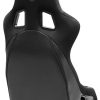 Corbeau DFX Carbon Vinly/Cloth White Piping - Fixed Back Racing Seat - Image 5