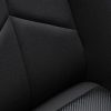 Corbeau DFX Carbon Vinly/Cloth White Piping - Fixed Back Racing Seat - Image 4