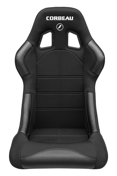 Corbeau Forza Black Cloth Wide - Fixed Back Racing Seat - Image 3