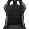 Corbeau Forza Black Microsuede - Fixed Back Racing Seat - Image 3