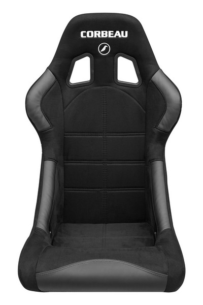 Corbeau Forza Black Microsuede - Fixed Back Racing Seat - Image 3