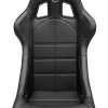 Corbeau Forza Black Vinyl - Fixed Back Racing Seat - Image 3