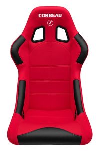 Corbeau Forza Red Cloth - Fixed Back Racing Seat - Image 3