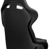 Corbeau FX1 Black Cloth/Vinyl - Fixed Back Racing Seat - Image 4