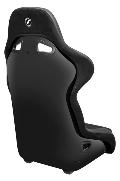 Corbeau FX1 Pro Black Suede/Vinyl - Fixed Back Racing Seat - Image 3