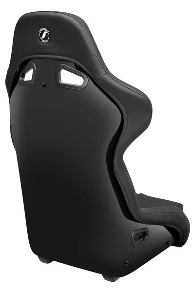 Corbeau FX1 Pro Black Vinyl - Fixed Back Racing Seat - Image 4