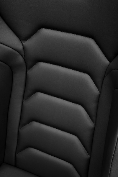 Corbeau FX1 Pro Black Vinyl - Fixed Back Racing Seat - Image 3