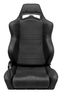 Corbeau LG1 Black Leather - Reclining Seat - Image 4