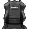 Corbeau LG1 Black Vinyl - Reclining Seat - Image 3