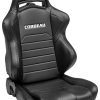 Corbeau LG1 Black Vinyl - Reclining Seat