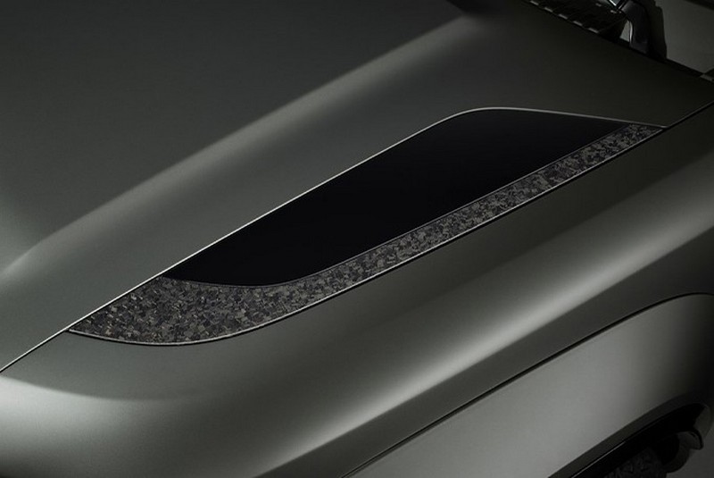 OCTA Style Forged Carbon Hood Cover for New Defender L663 2025 - Image 2