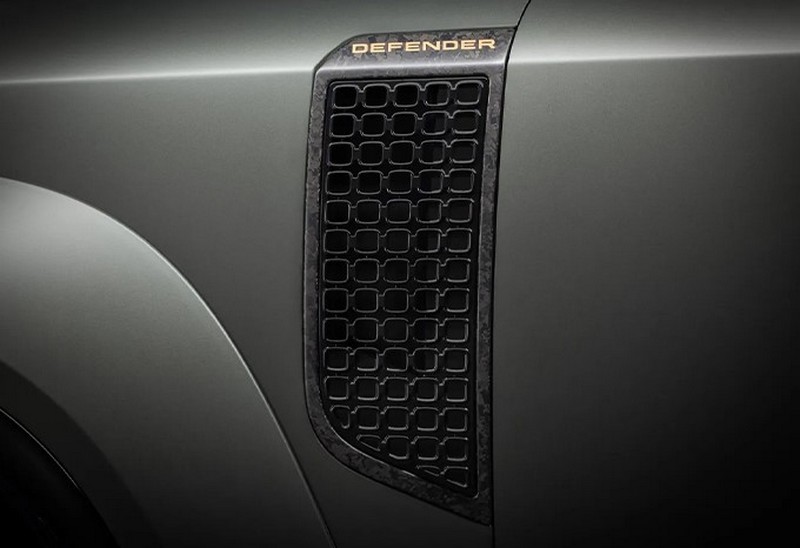 OCTA Style Forged Carbon Side Vent for New Defender L663 2025 - Image 2