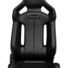 Corbeau FXR Black Vinyl/Black FRP Shell Reclining Seat - Image 2